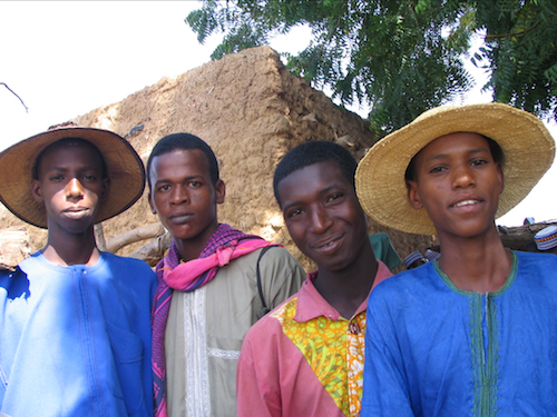 Group of guys on corner copy